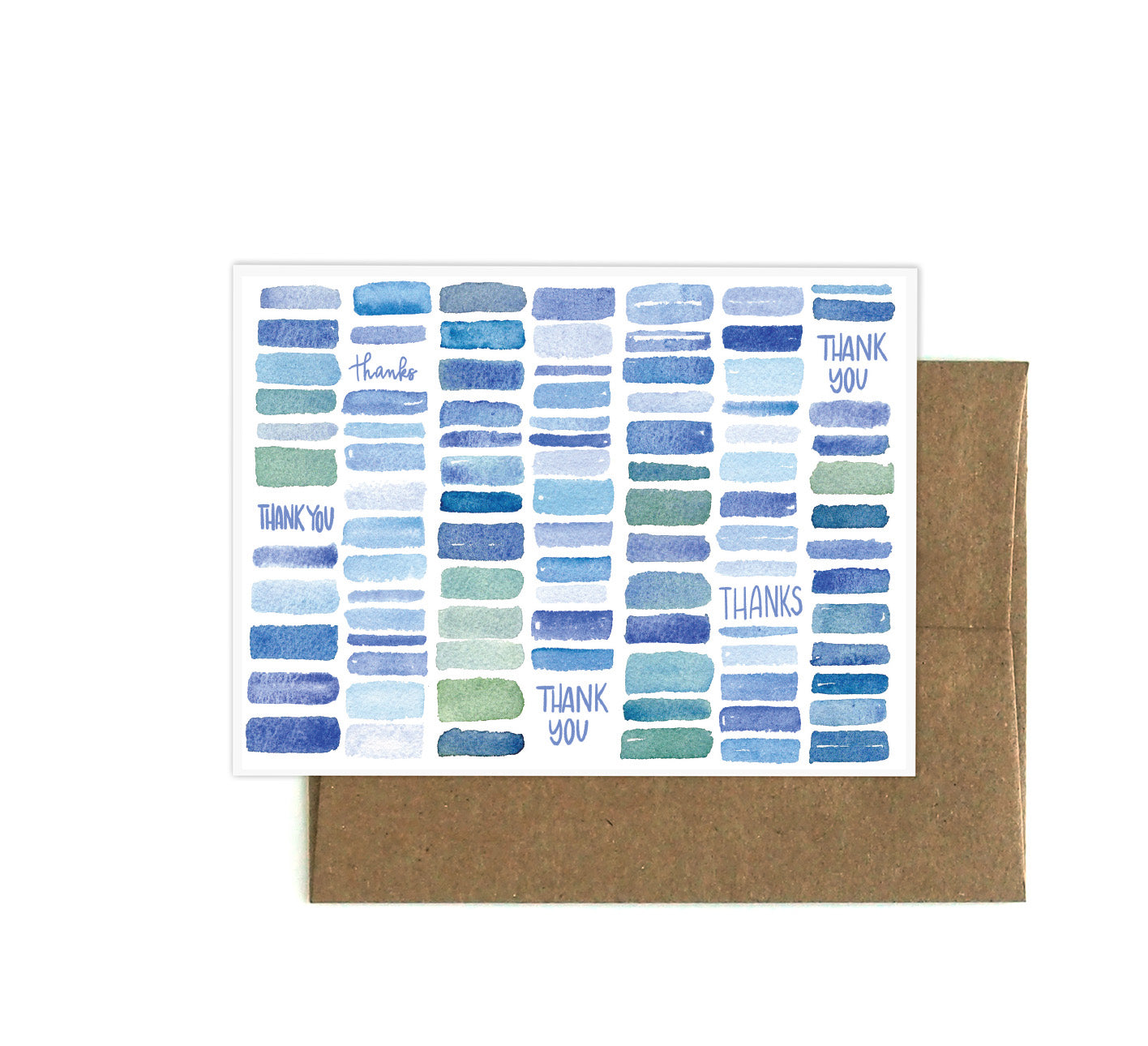 Thank Blue Thank You Card Box Set