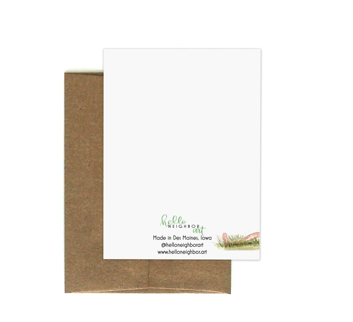 Party Worm- Greeting Card