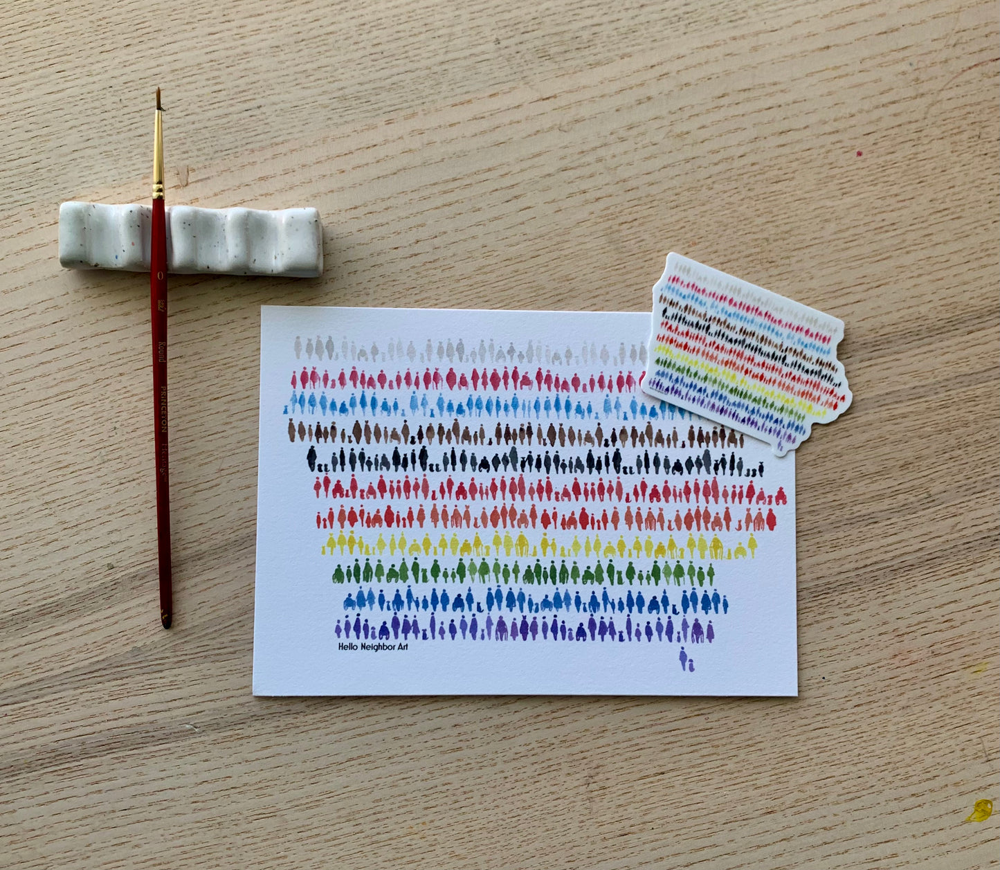 Pride-owa 5x7 Print