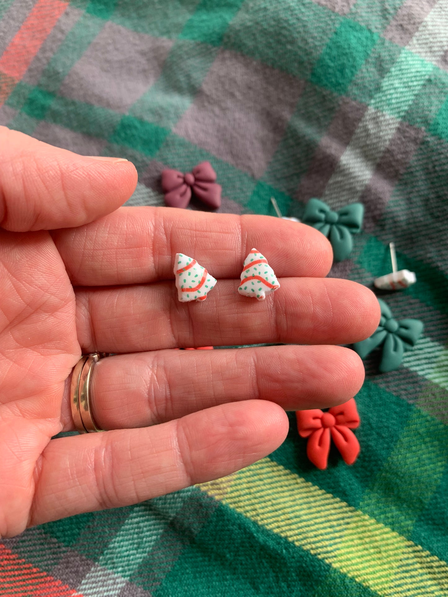 Christmas Little Debbie Studs