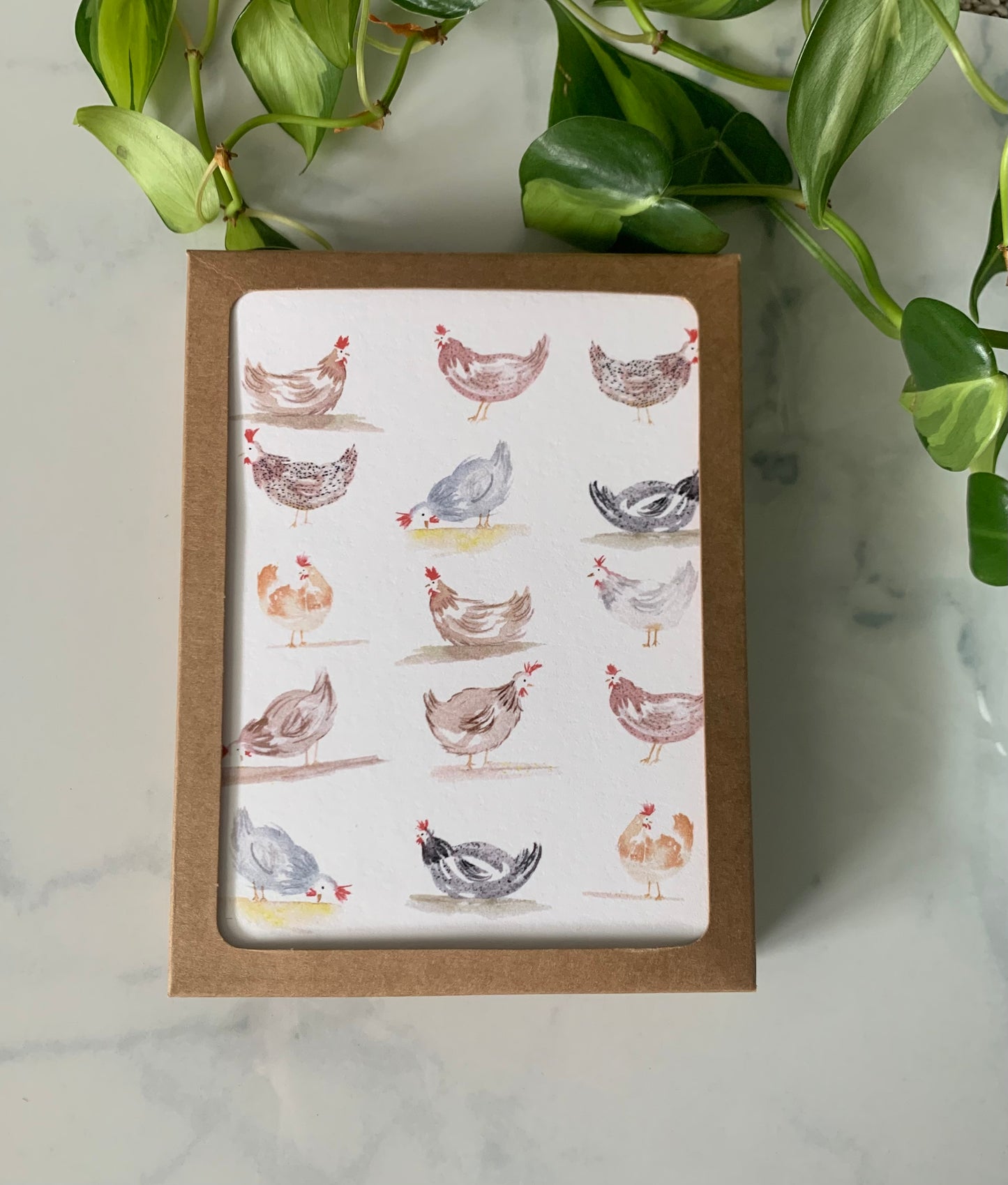 Chickens Greeting Card