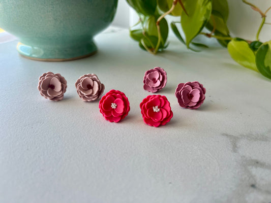 Peony Studs