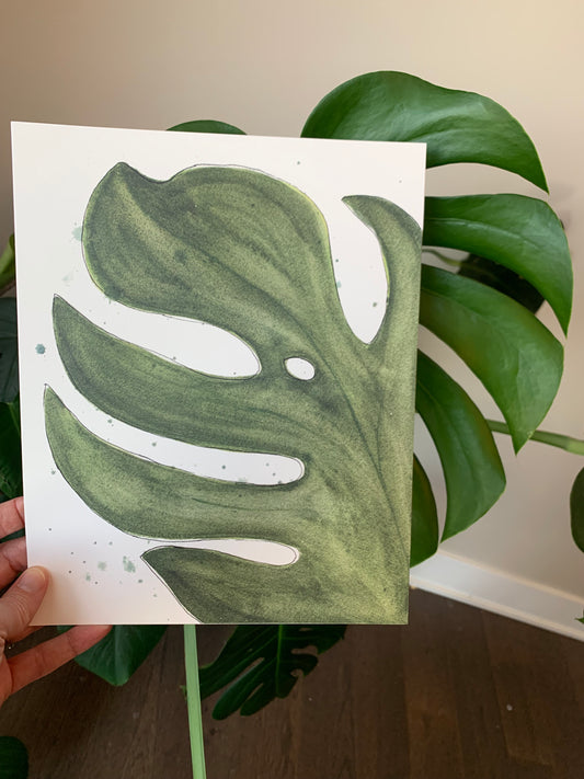 Monstera Leaf