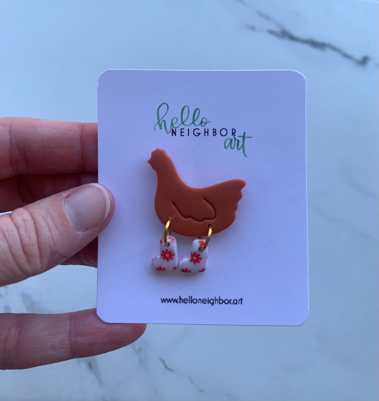 Chicken Me Out Pin