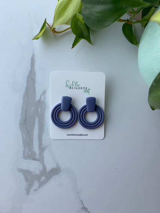 Kelsey Earrings - purple