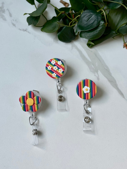 Rainbow Badge Reels