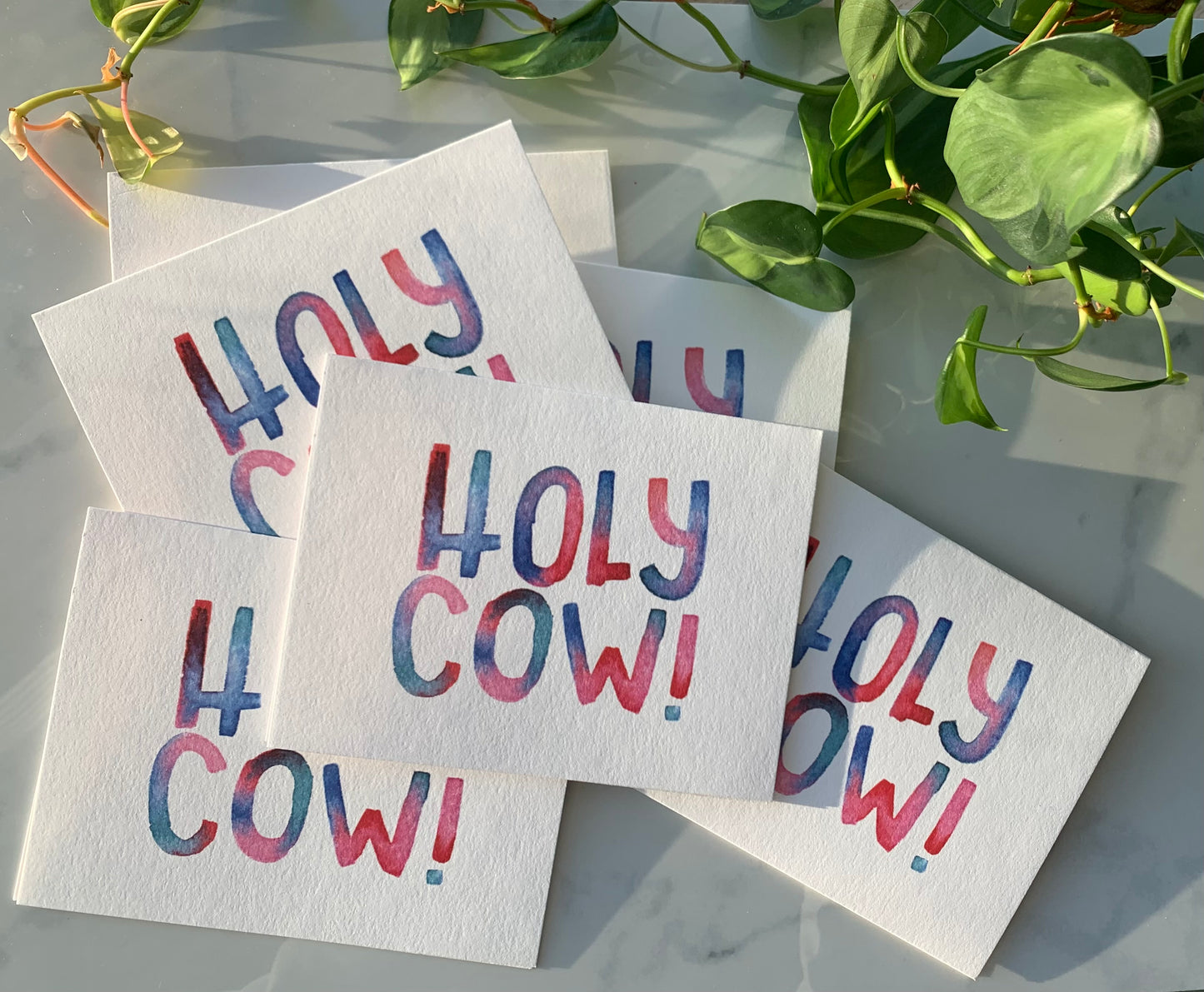 Holy Cow! Greeting Card