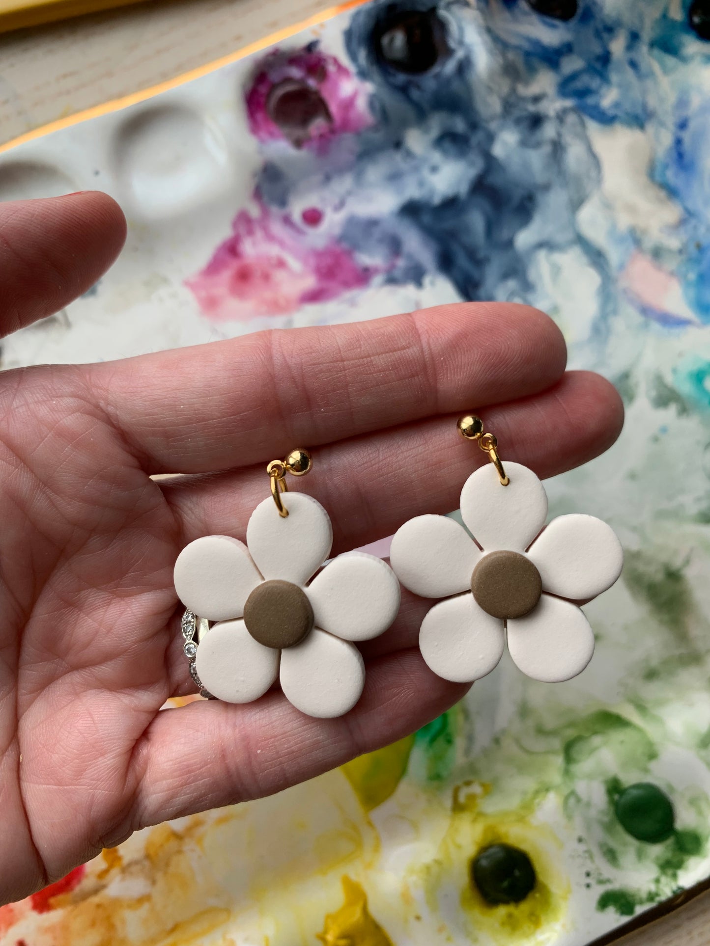 Delightful Daisy Ball Post