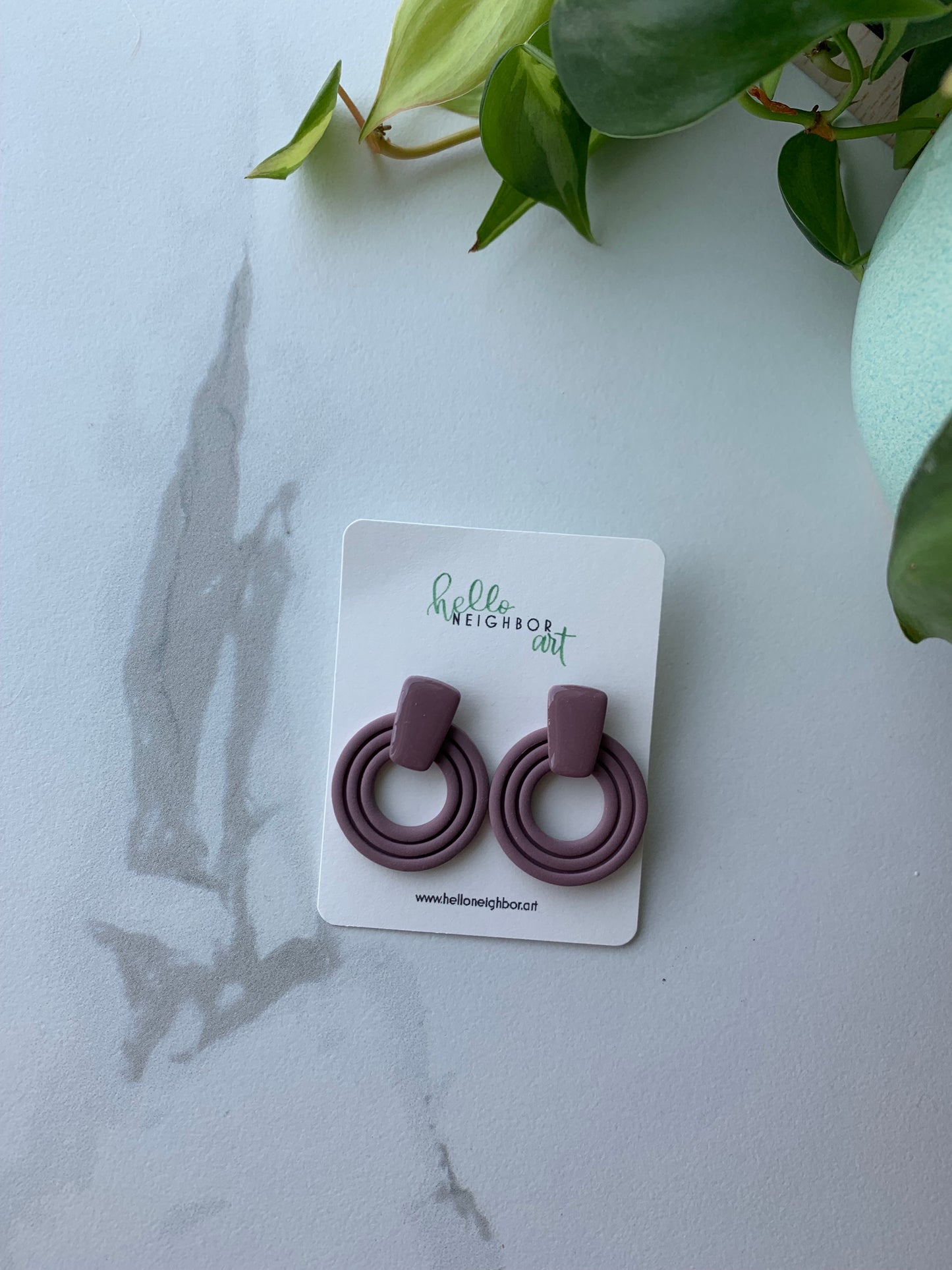 Kelsey Earrings - purple