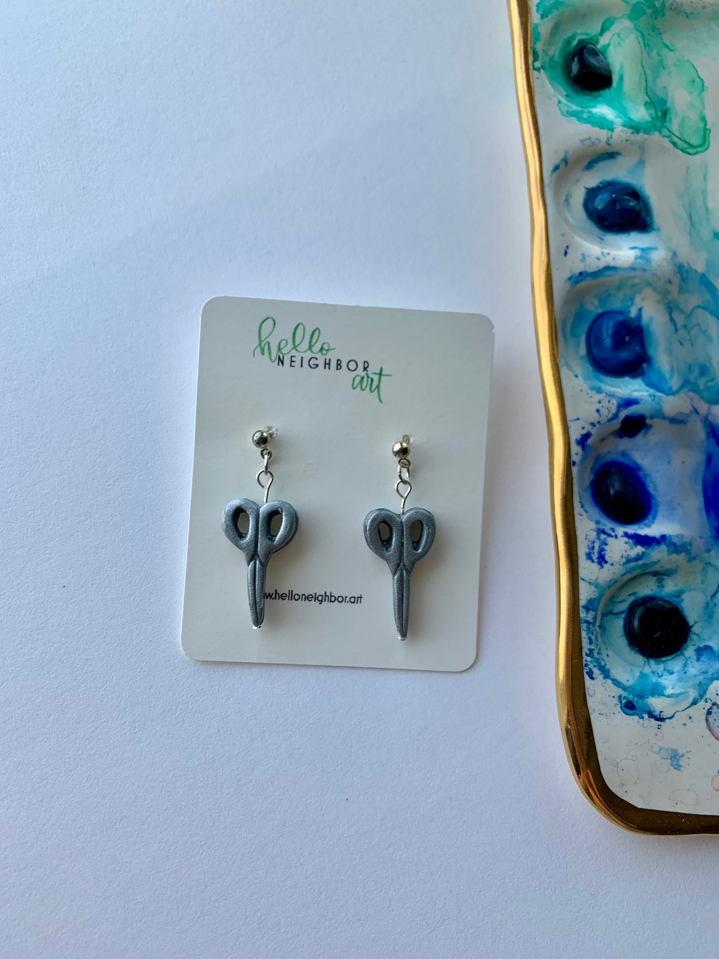 Scissor Dangle Earrings