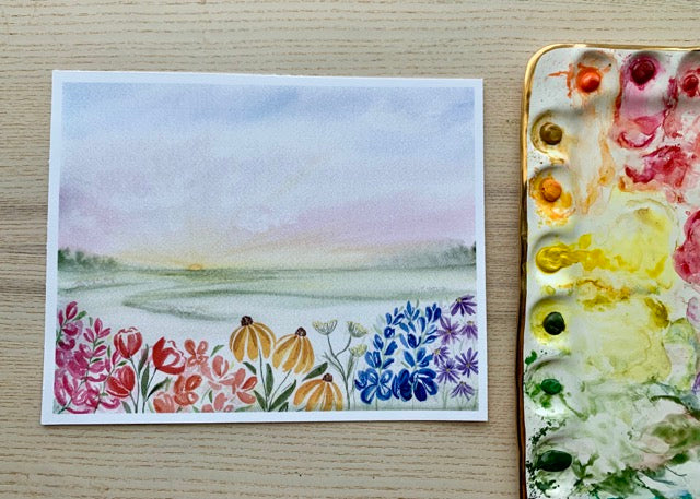 Wildflower Landscape