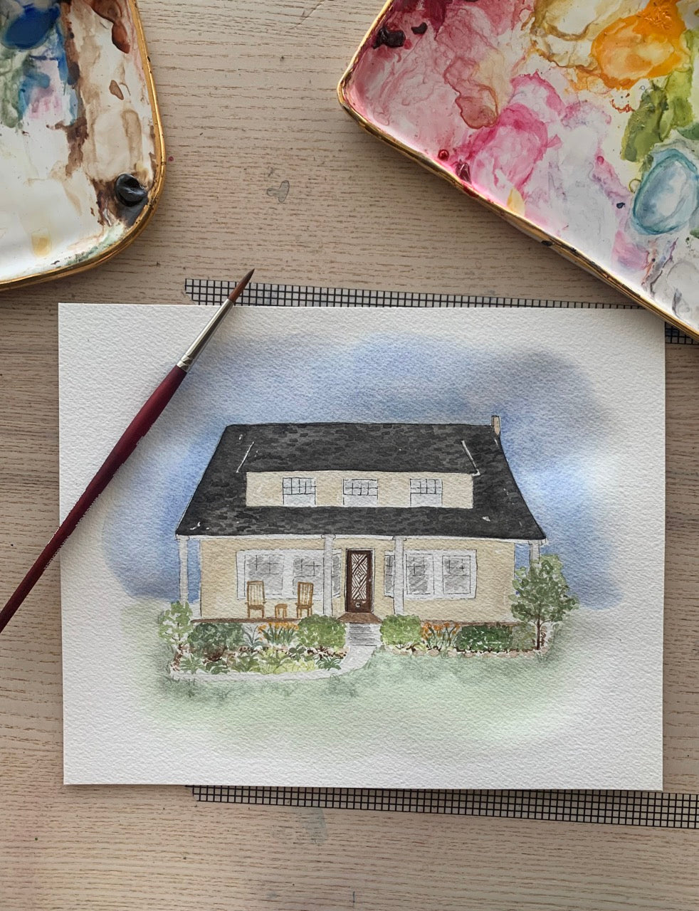 Custom Home Portrait