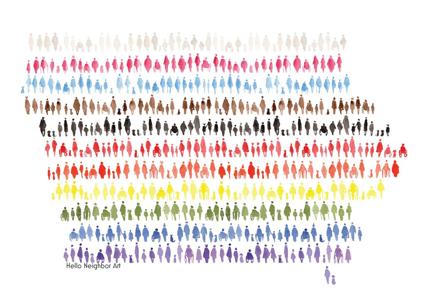 Pride-owa 5x7 Print