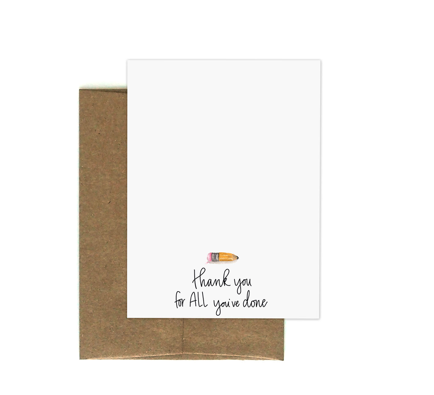 Thank You Tiny Pencil