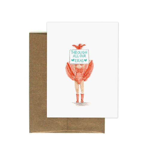 Through All Our Eras Greeting Card