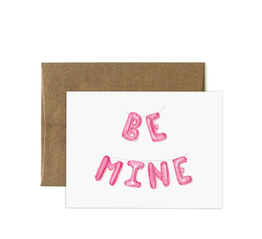 Be Mine Foil Balloons