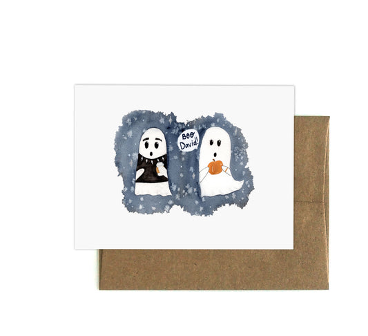 Boo David Halloween Card