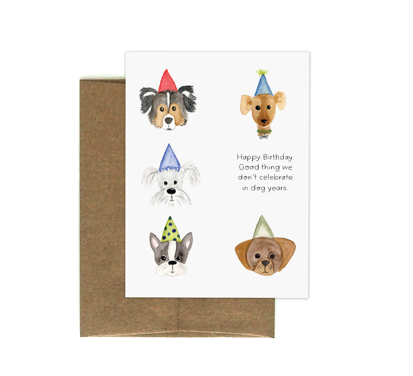 Dog Years Birthday Card