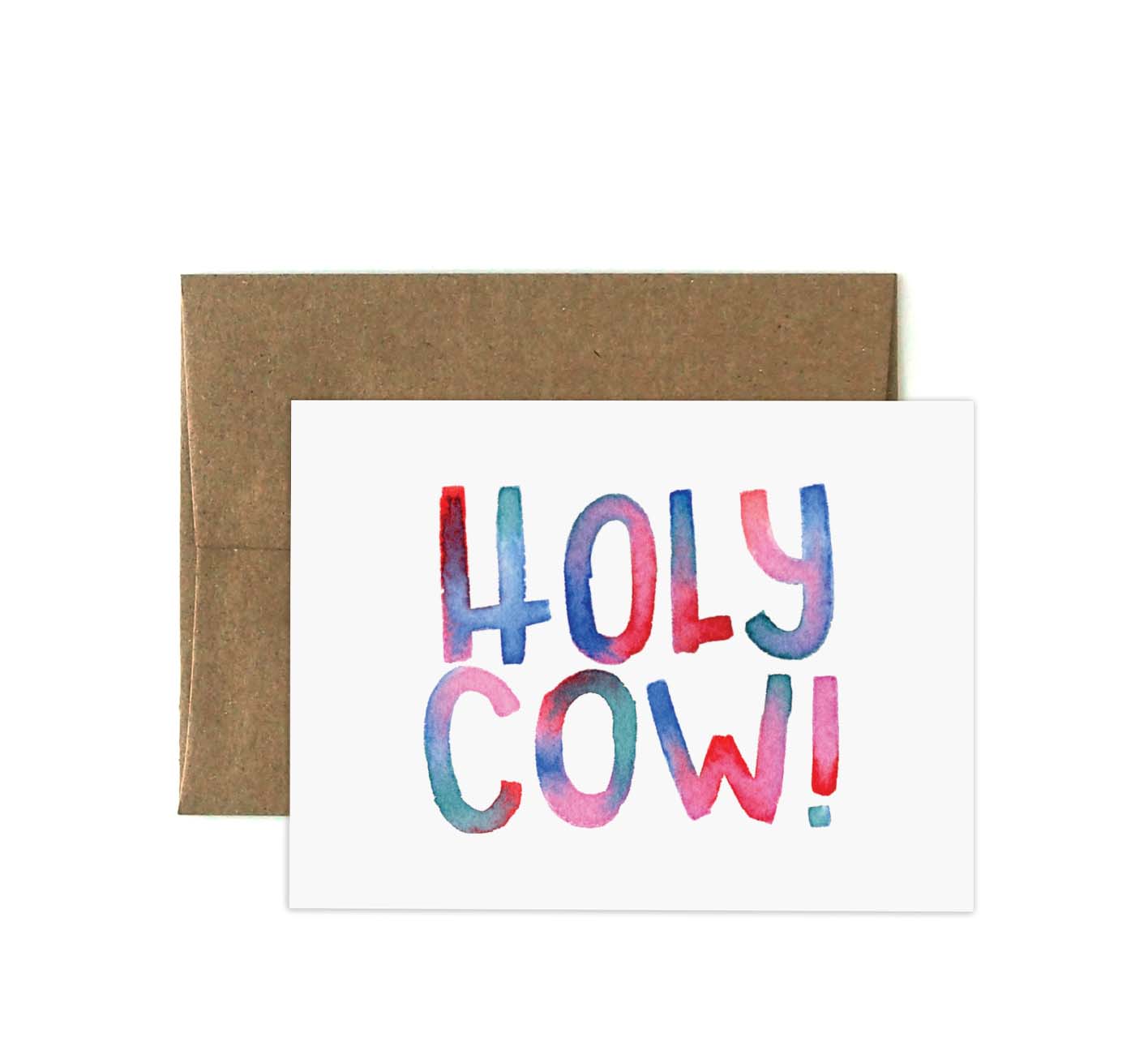 Holy Cow! Greeting Card