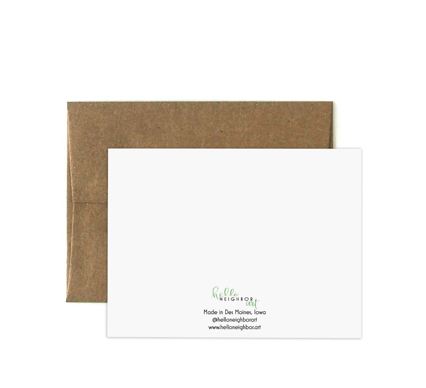 Well Fuc- Worm Greeting Card