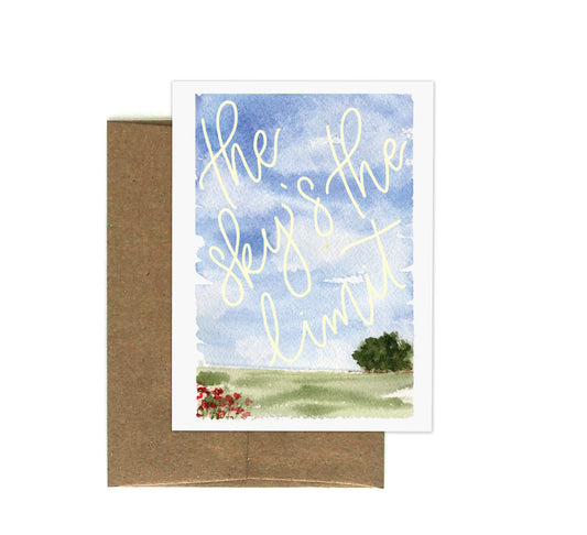 The Sky's the Limit Greeting Card