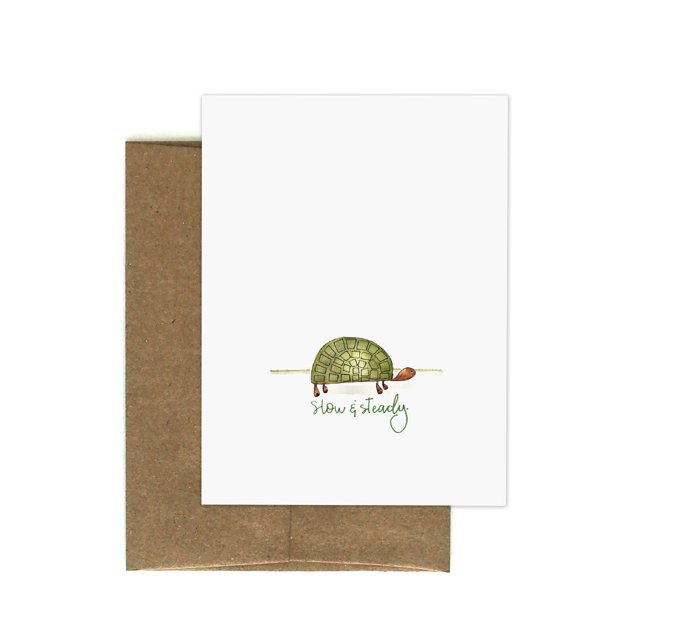 Slow and Steady Greeting Card