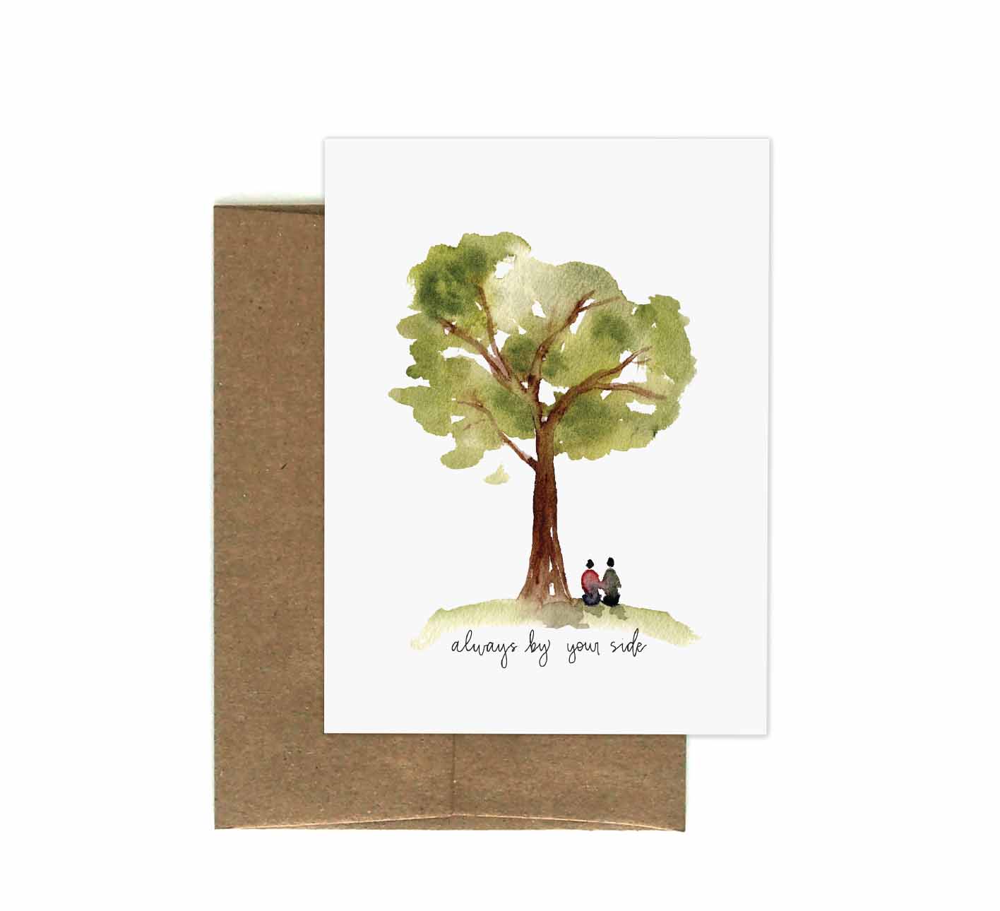 Always By Your Side Greeting Card